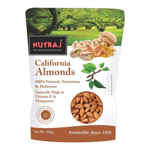 Nutraj California Almonds, 500gm