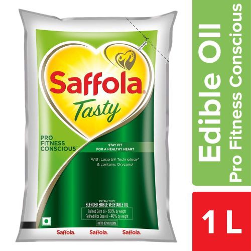 Saffola Tasty Pro Fitness Conscious Edible Oil (Pouch)