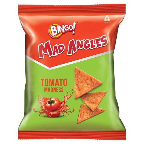 Bingo Mad Angles Tomato Madness Crisps 80gm
