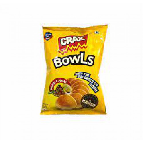 Crax Bowls Papdi Chaat Crisps 50gm