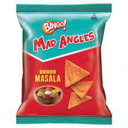 Bingo Mad Angles Masala Madness Crisps  35gm