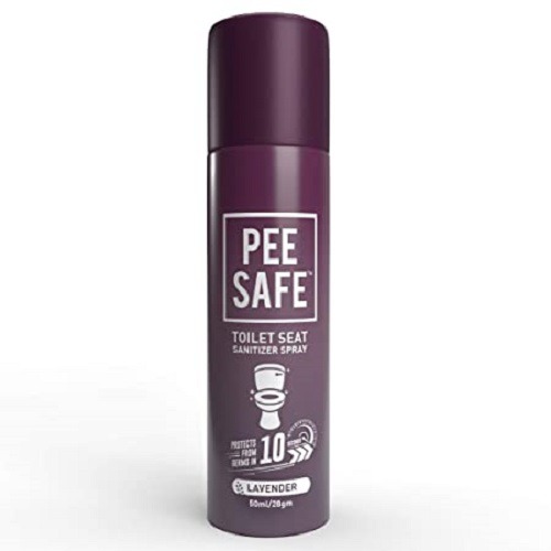 Pee Safe Toilet Seat Sanitizer (Lavendar) 50gm