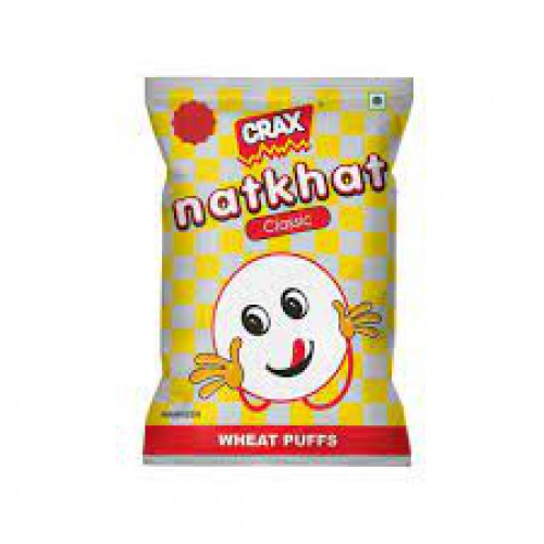 Crax Natkhat Classic Wheat Puffs 20gm