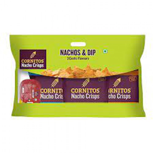 Cornitos Nacho Crisps & Dip Combo 200gm