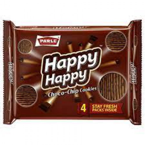 Parle Happy Happy Choco Chip Cookies 250gm