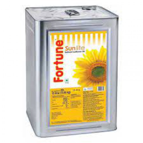 fortune sunlite refined sunflower oil 15ltr