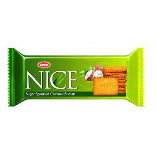 Dukes Nice Sugar Sprinkled Coconut Biscuit 110gm