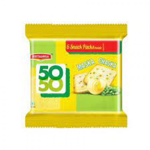 Britannia 5050 Maska Chaska Sweet & Salty Biscuits 250gm