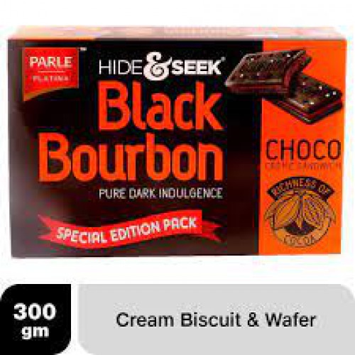 Parle Platina Hide & Seek Black Bourbon Biscuits (Choco)  150gm