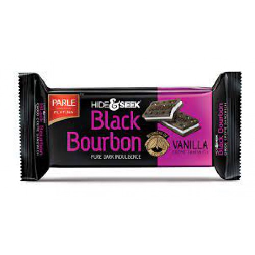 Parle Platina Hide & Seek Black Bourbon Biscuits (Vanilla)  300gm