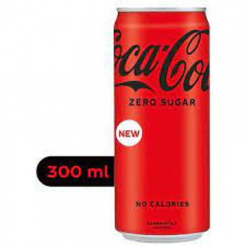 Coca-Cola Zero Soft Drink  300ml