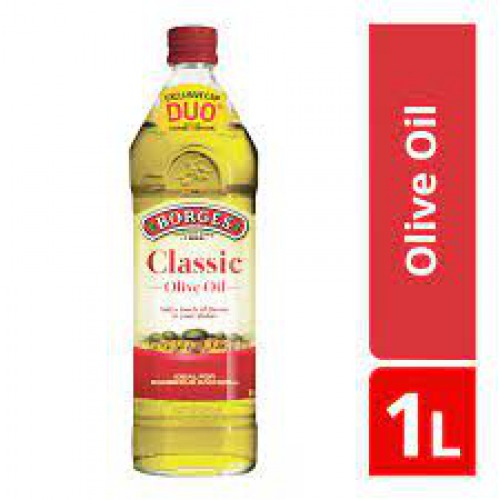 BORGES Olive Oil - Pure, Classic, 1 L Bottle
