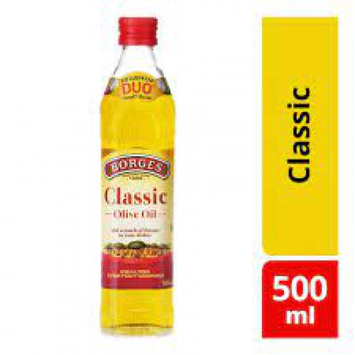 BORGES Olive Oil - Classic, 500 ml Bottle