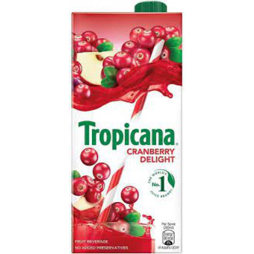 Tropicana Cranberry Delight Juice 1ltr