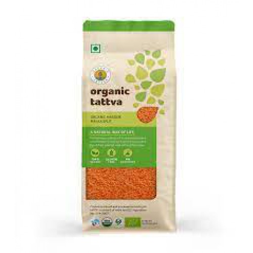Organic Tattva Malka Split Organic Masoor Dal 1kg