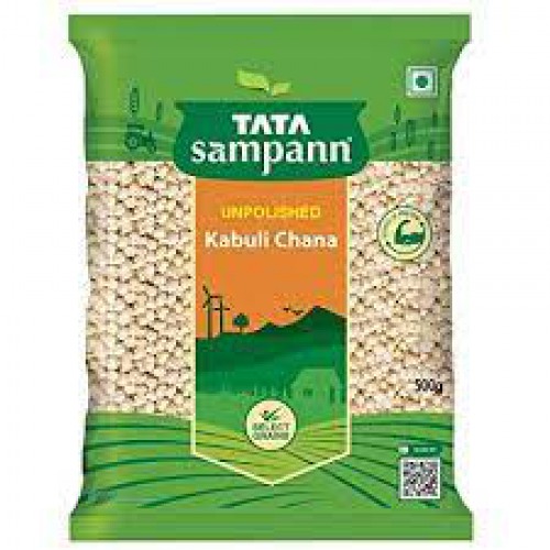 Tata Sampann Kabuli Chana/Kabuli Kadale, 1 kg Pouch