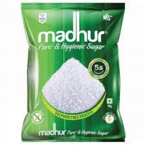 Madhur Pure & Hygienic Sulphurless Sugar (M30)  5kg