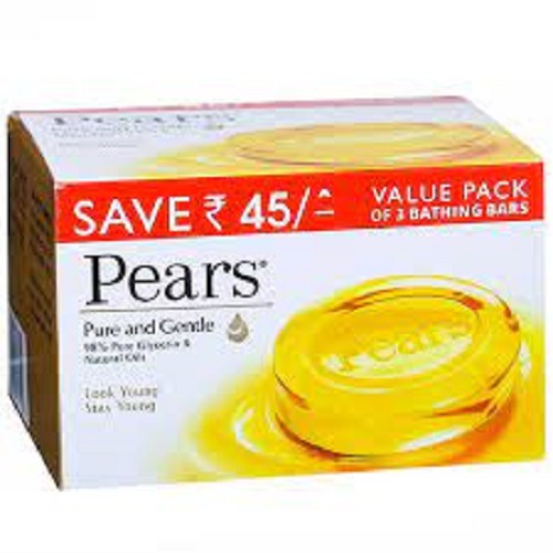Pears Pure & Gentle Soap with Natural Oils 125 g