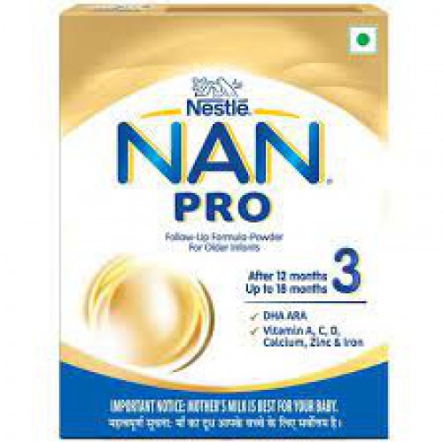 Nestle NAN Pro 3 Powder Follow up Formula (After 12 months)  400gm