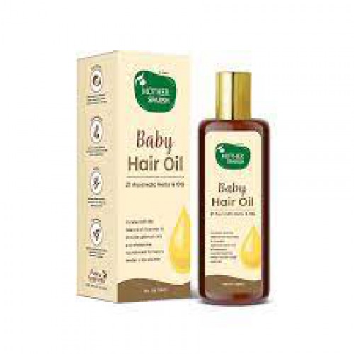 Mother Sparsh Ayurvedic Baby Hair Oil 100ml