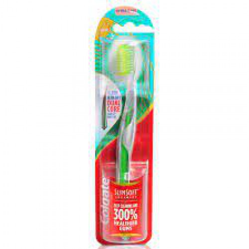 Colgate Slim Soft Advanced, Ultra Soft Toothbrush, 3x1 pc Multipack