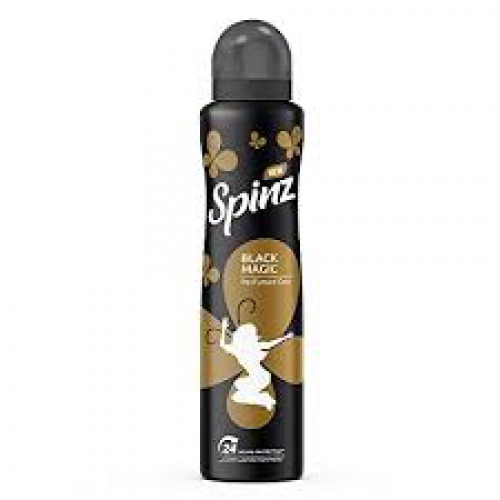 Spinz Black Magic Perfumed Women's Deodorant (International Fragrances)  200gm