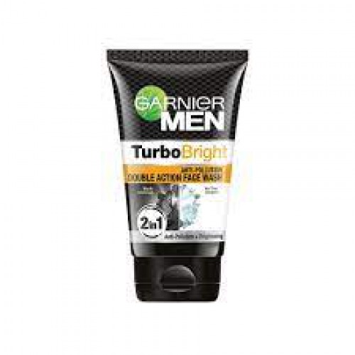 Garnier Men PowerWhite Anti Pollution Double Action Face Wash 100 g