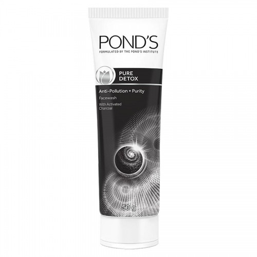 Pond's Pure Detox Anti-Pollution Purity Face Wash with Activated Charcoal 100 g