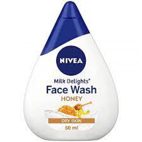 Nivea Milk Delights Honey Face Wash for Dry Skin 50 ml