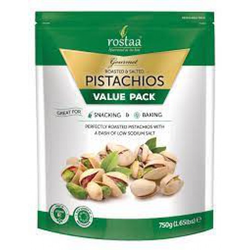 Rostaa Gourmet Roasted & Salted Pistachios 850gm