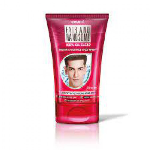 Fair and Handsome 100% Oil Clear Instant Radiance Face Wash 100 gm