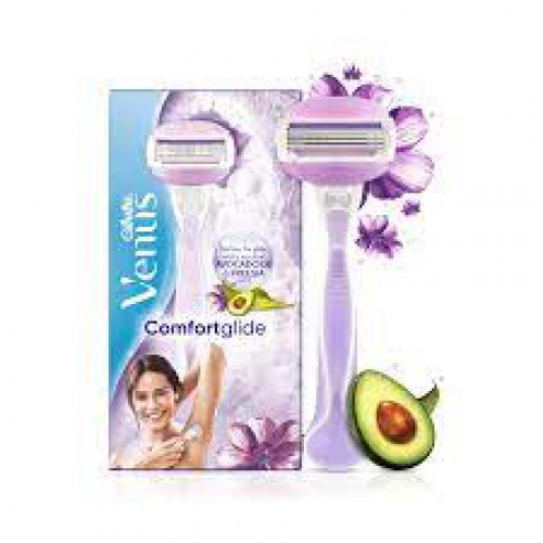 Gillette Venus Breeze Hair Removal Razor - With Avocado Oils & Freesia Scent  30gm