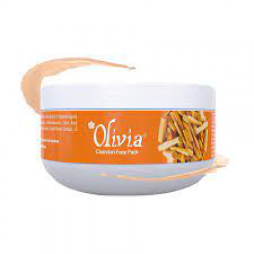 Olivia Herbal Face Pack With Chandan Extracts Natural Skin Care For Glowing Skin, 400 g