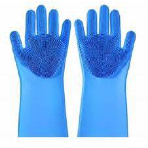 TH TOTAL HYGINE Cleaning Hand Gloves Cleaning Sponge Gloves  150gm