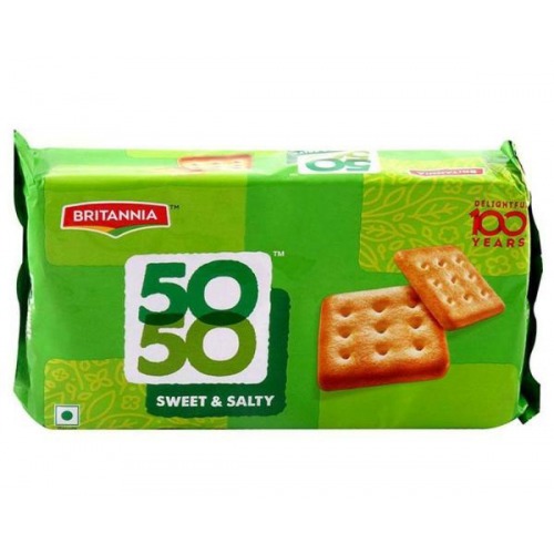 Britannia 50-50 Sweet & Salty Biscuits 200 g