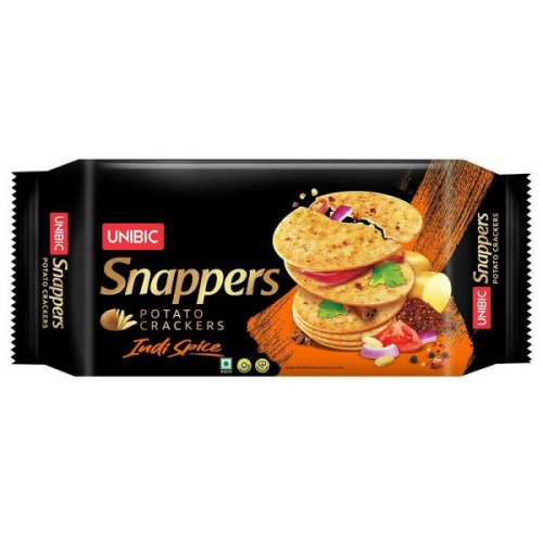 Unibic Snappers Indi Spice Potato Crackers 75 g