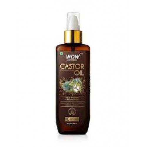 WOW SKIN SCIENCE Castor Oil -200mL Hair Oil