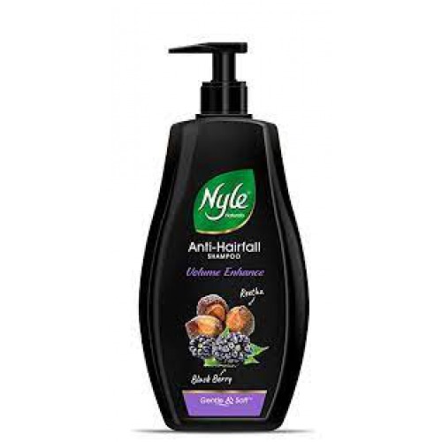 Nyle Naturals Volume Enhance Shampoo, With Goodness Of Reetha And Blackberry, 800ml