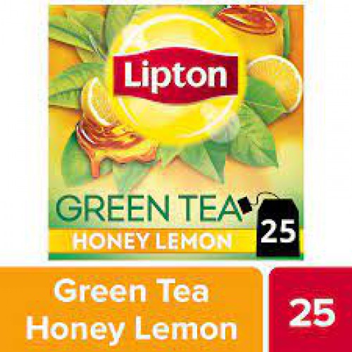 Lipton Honey Lemon Green Tea Bags (25 units)  50gm
