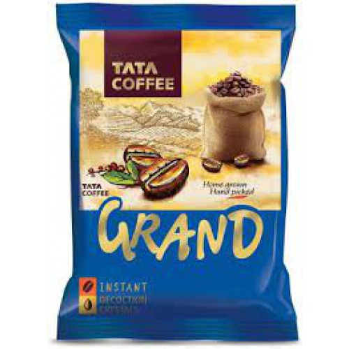 Tata Coffee Grand Instant Coffee, 50 g Pouch