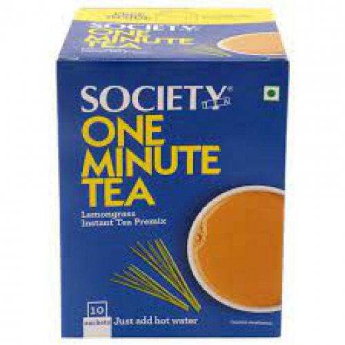 Society One Minute Tea Lemongrass Instant Tea Premix 140 g (14 g x 10 sachets)