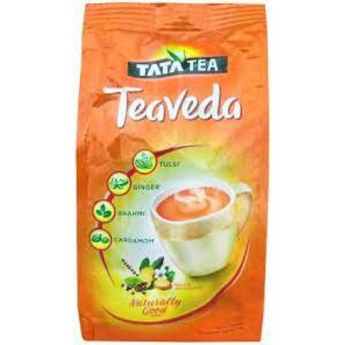Tata Teaveda Ginger, Cardamom, Tulsi, Brahmi Masala Tea Pouch (250 g)