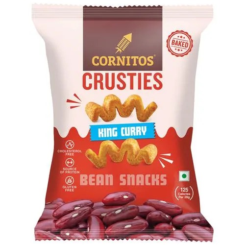 Cornitos Rajma Crusties Lemon Chili Puffs 45gm