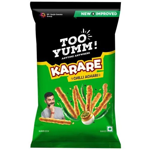 Too Yumm Karare Chilli Achari Crisps  35gm