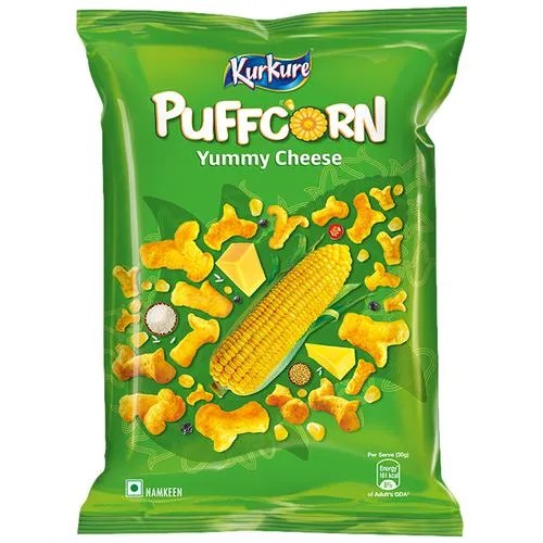 Kurkure Puffcorn Yummy Cheese Puffs 50gm