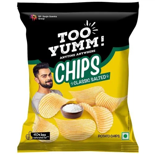 Too Yumm Classic Salted Potato Chips 60gm