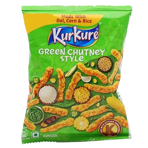 Kurkure Green Chutney Crisps 50gm