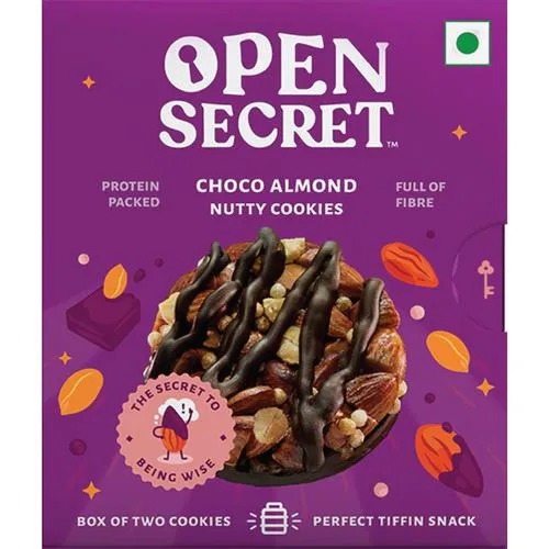 Open Secret Chocolate Almond Cookies  60gm
