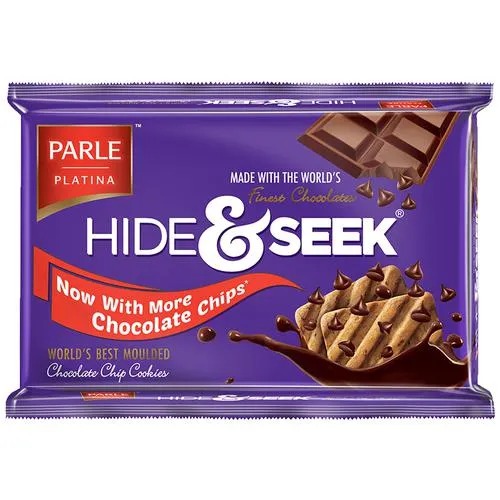 Parle Platina Hide & Seek Chocolate Chip Cookies 200gm
