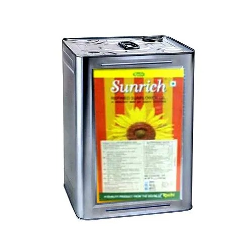 Sunrich Refined Sunflower Oil Horeca, 15 L Tin